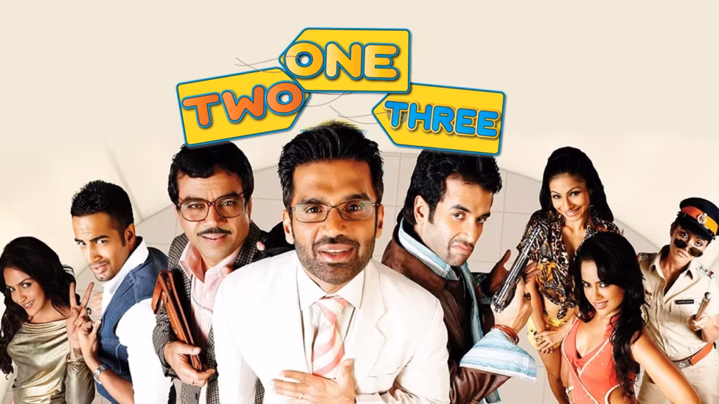 best suniel shetty movies- One two Three
