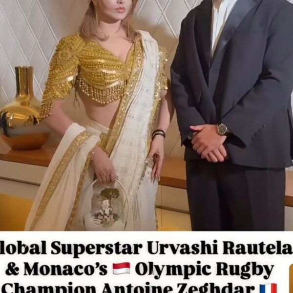 Cannes 2026 Buzz: Urvashi Rautela Global Superstar Spotted With Olympic Gold Medalist & French Rugby Star Antoine Zeghdar — Collaboration Rumors Take Over the Red Carpet