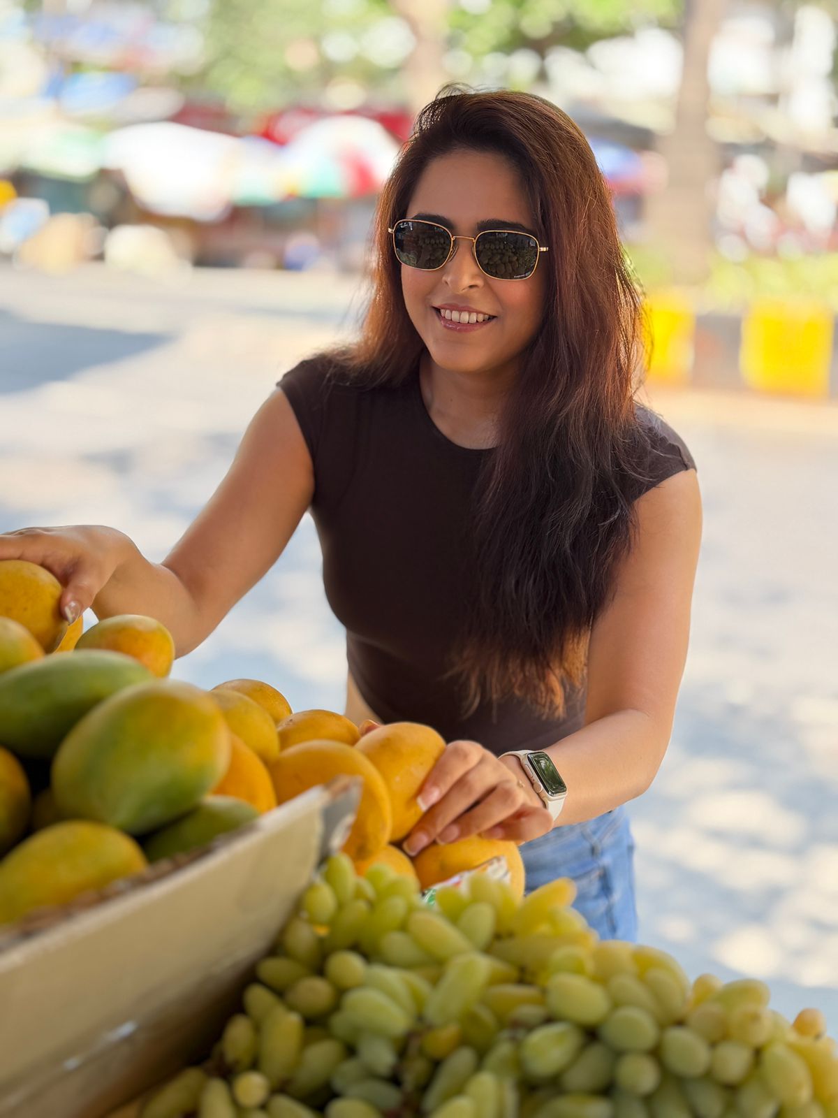 Madhurima Tuli Spotted Enjoying “Mango” Shopping, Soaking in the Sweet Mango Vibes