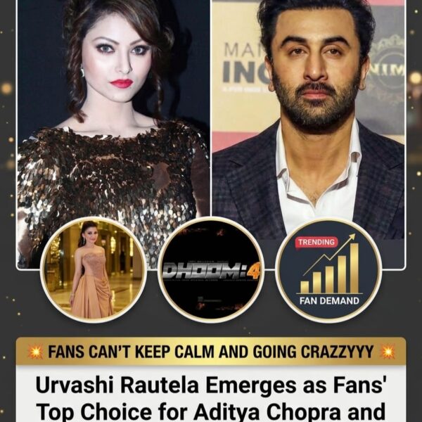 Urvashi Rautela Emerges as Fans’ Top Choice for Aditya Chopra and Ranbir Kapoor’s Dhoom 4