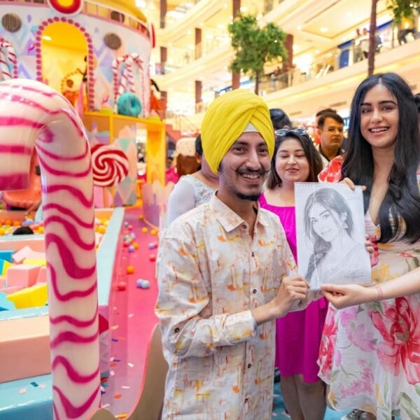 Adah Sharma Communicates With Deaf Fan In Sign Language After he gifts her His Painting