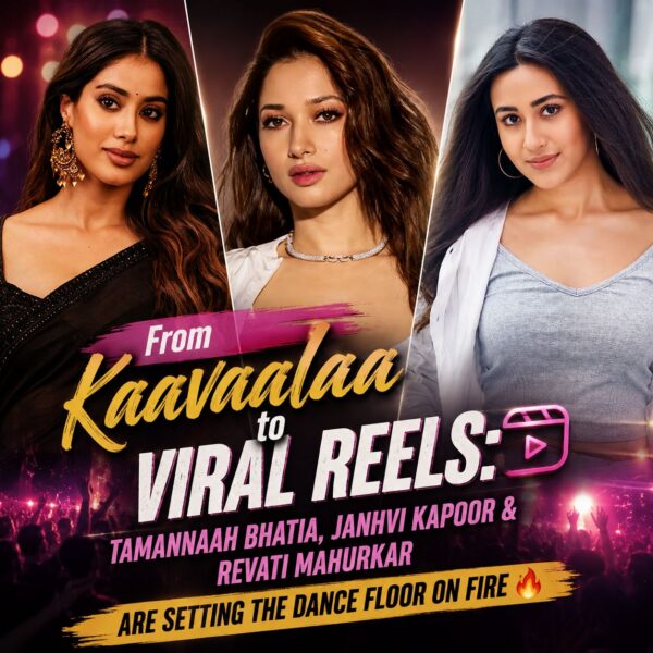 From Kaavaalaa to Viral Reels: Tamannaah Bhatia, Janhvi Kapoor & Revati Mahurkarr Are Setting the Dance Floor on Fire
