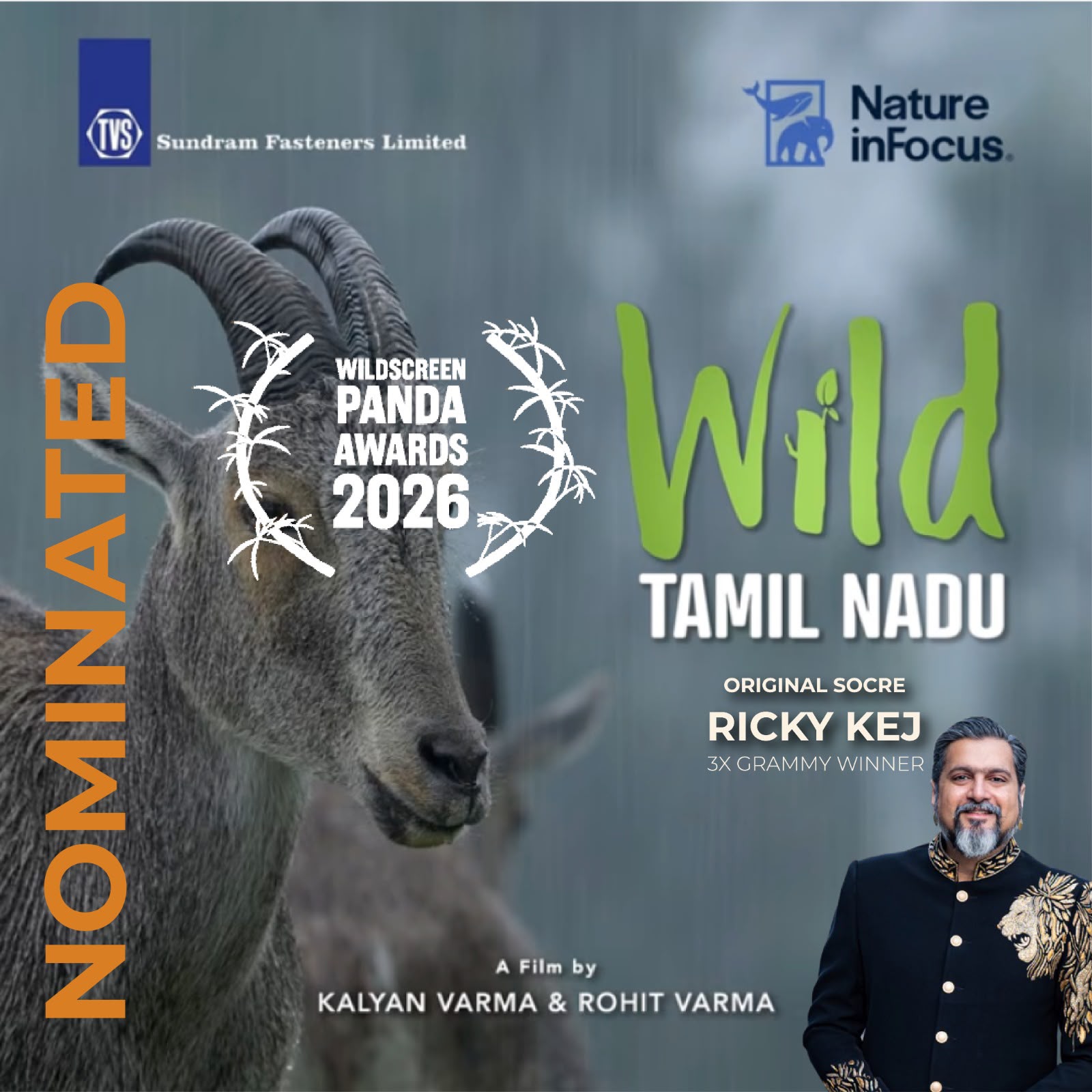 Ricky Kej’s 34-track soundtrack takes Wild Tamil Nadu to the Green Oscars